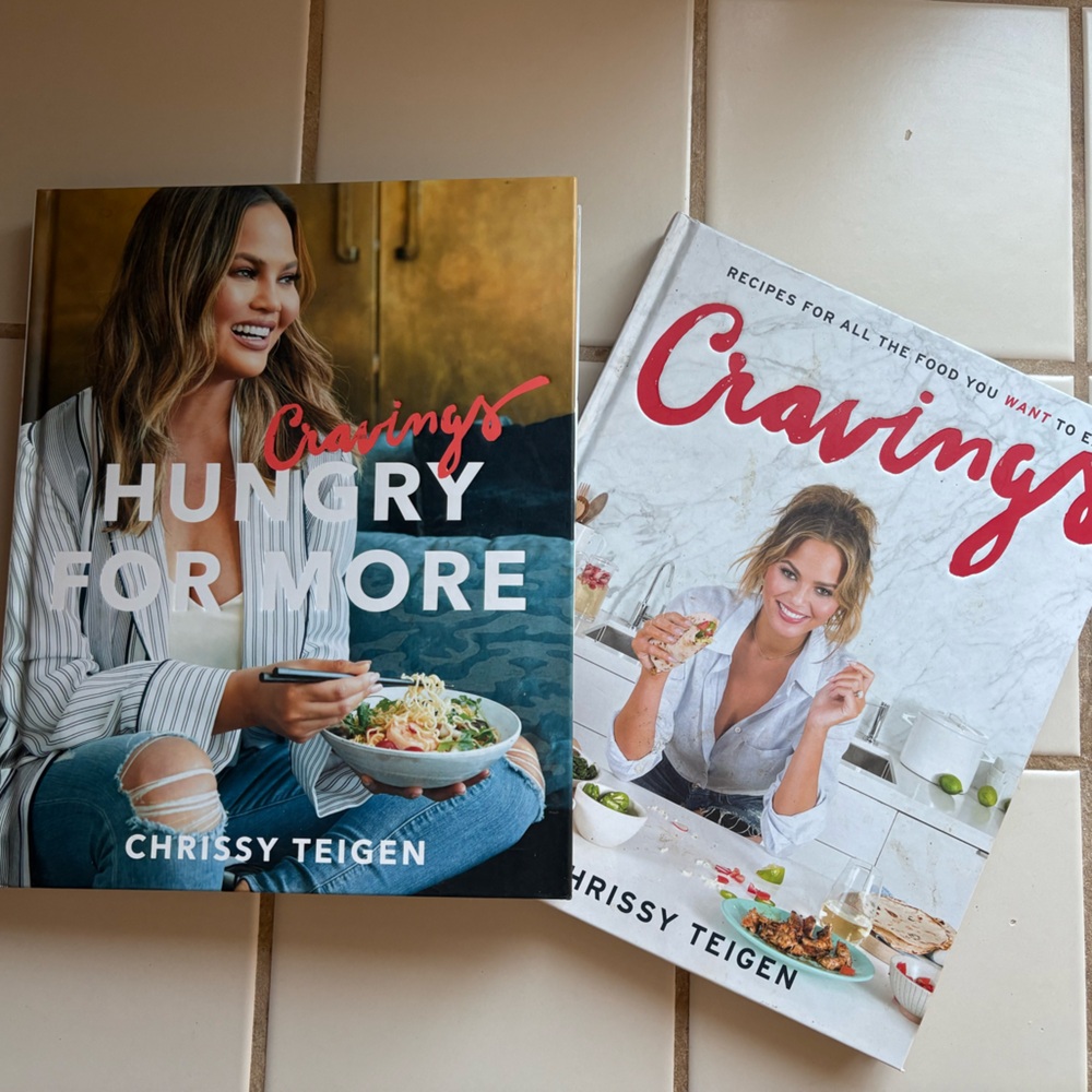 Cravings Cookbook Set by Chrissy Teigen